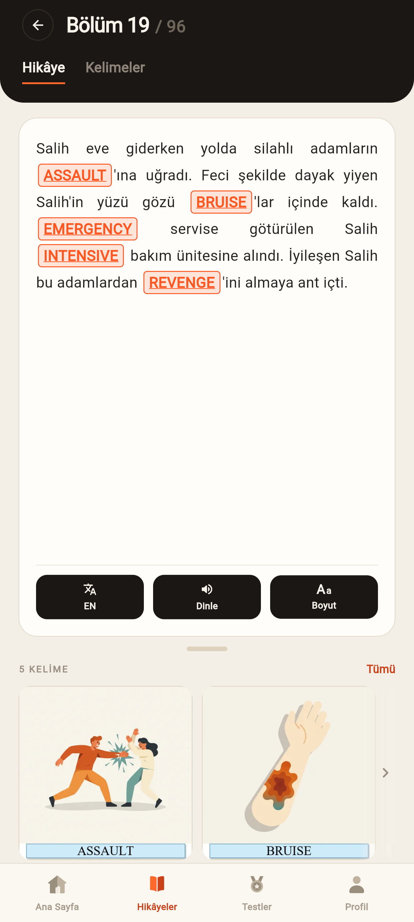 Smart Stories — real in-app chapter screenshot